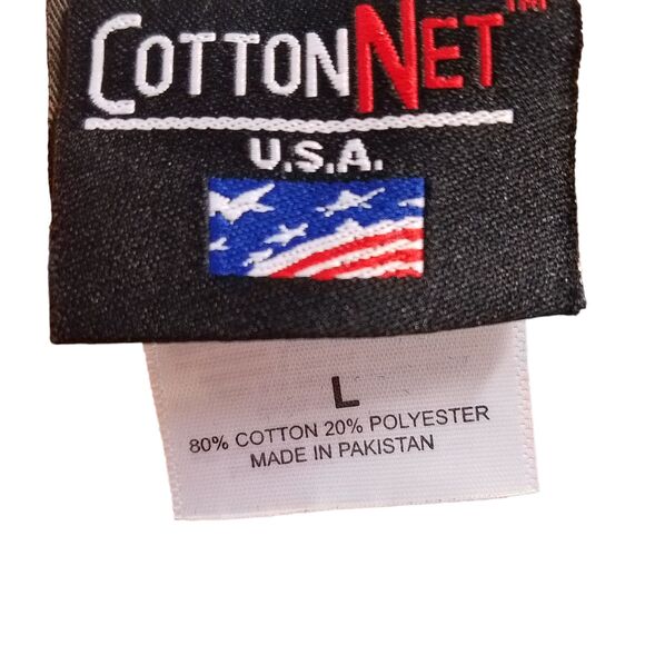 Cotton Net USA Womens Sz L Multicolor Tie Dye Long Sleeve Zip Up Hoodie Jacket - Picture 2 of 9